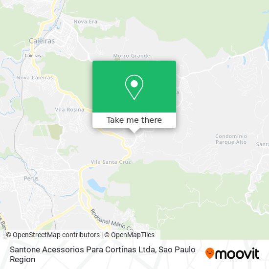 Santone Acessorios Para Cortinas Ltda map