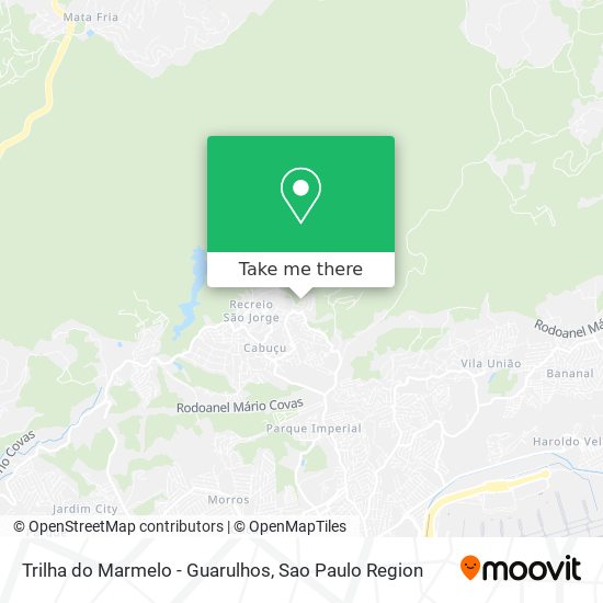 Trilha do Marmelo - Guarulhos map