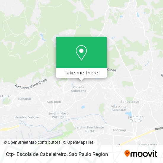 Ctp- Escola de Cabeleireiro map