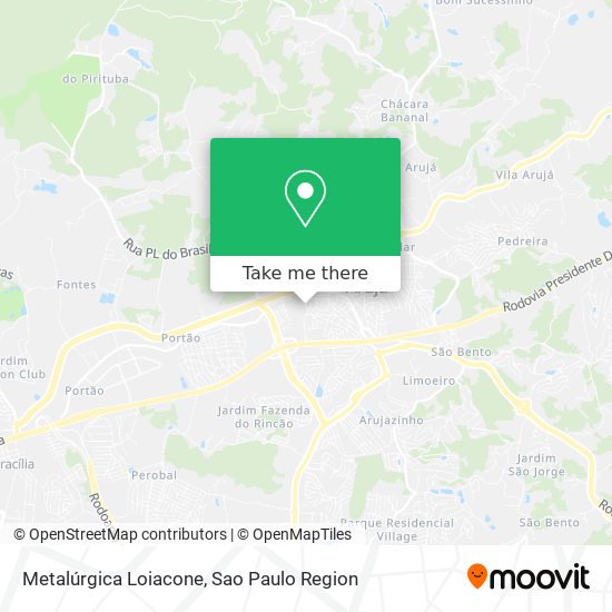 Metalúrgica Loiacone map