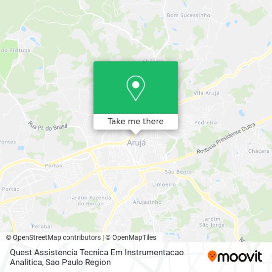 Quest Assistencia Tecnica Em Instrumentacao Analitica map