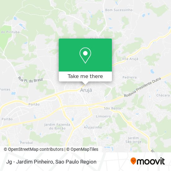 Mapa Jg - Jardim Pinheiro