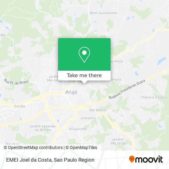 Mapa EMEI Joel da Costa