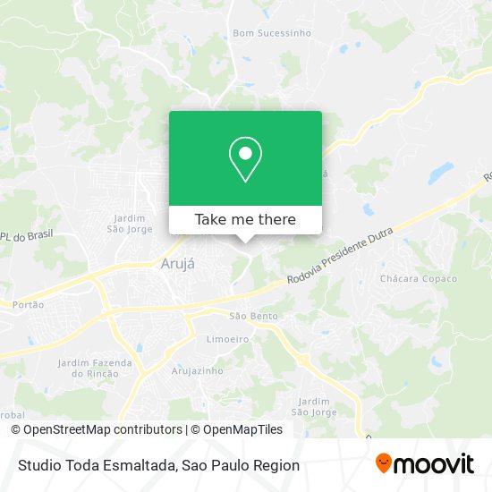 Studio Toda Esmaltada map
