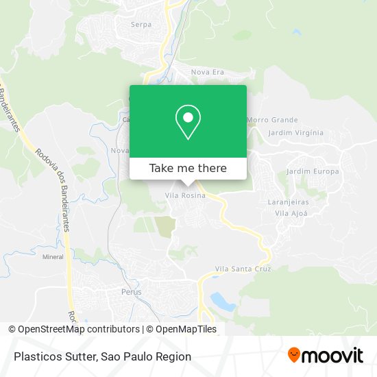 Plasticos Sutter map