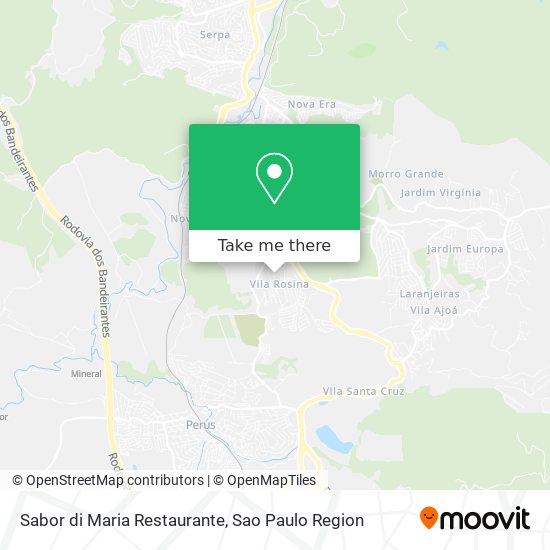 Mapa Sabor di Maria Restaurante