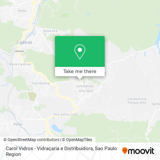 Carol Vidros - Vidraçaria e Distribuidora map