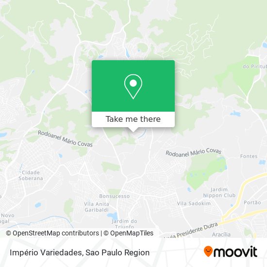 Império Variedades map