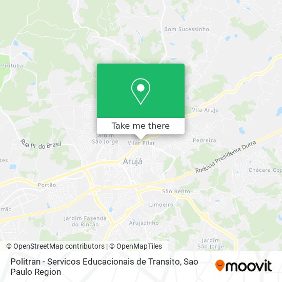 Politran - Servicos Educacionais de Transito map
