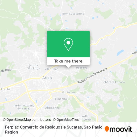 Ferplac Comercio de Residuos e Sucatas map