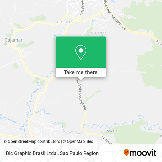 Bic Graphic Brasil Ltda. map