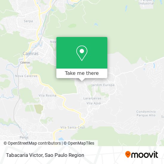 Tabacaria Victor map