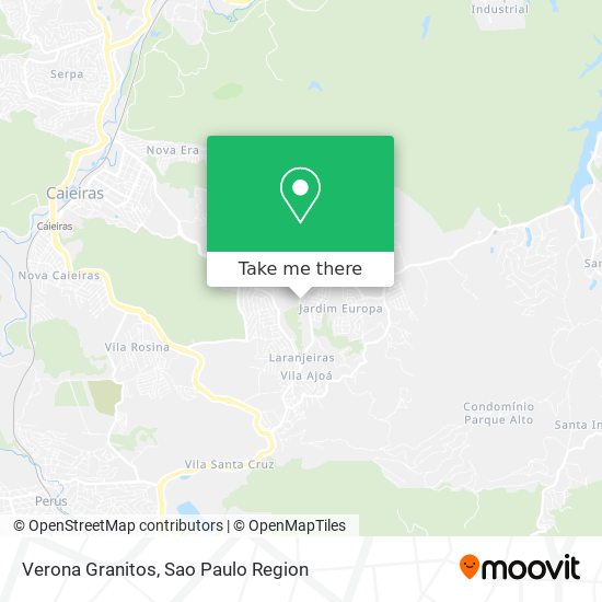 Verona Granitos map