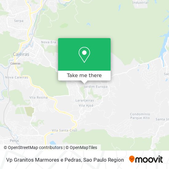 Vp Granitos Marmores e Pedras map