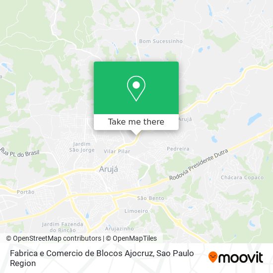 Fabrica e Comercio de Blocos Ajocruz map