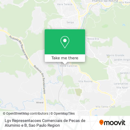 Lgv Representacoes Comerciais de Pecas de Aluminio e B map