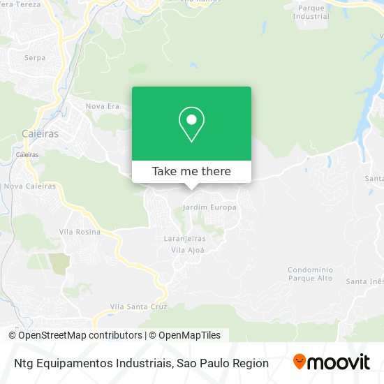 Ntg Equipamentos Industriais map
