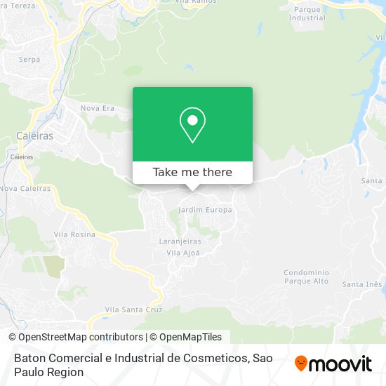 Baton Comercial e Industrial de Cosmeticos map