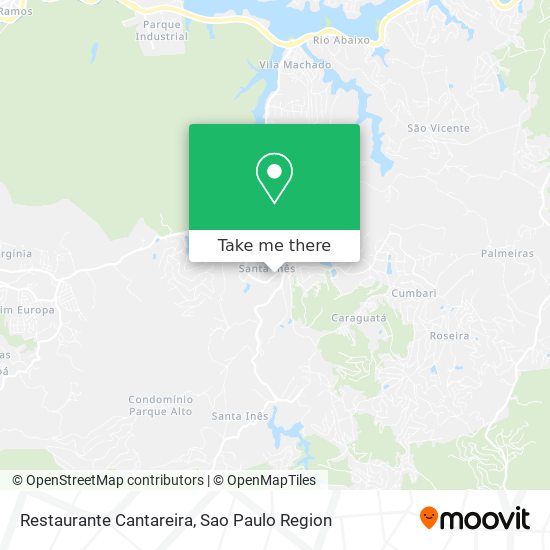 Restaurante Cantareira map