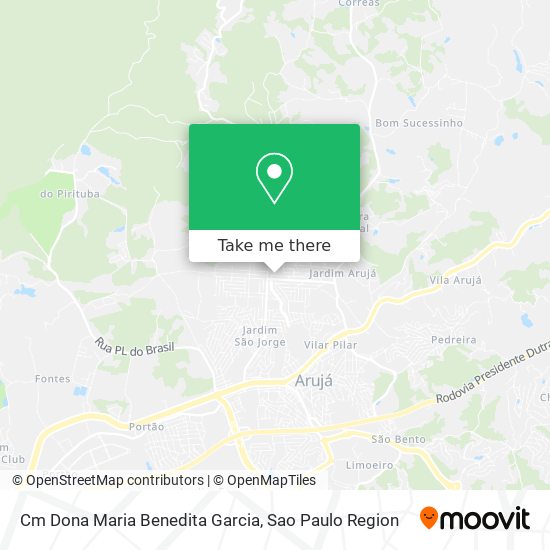 Cm Dona Maria Benedita Garcia map