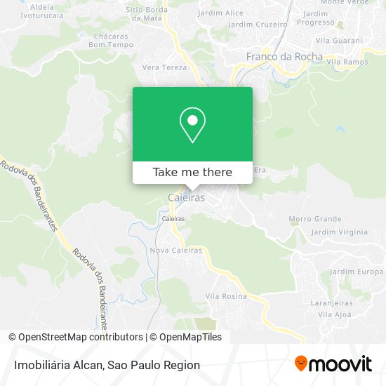 Imobiliária Alcan map