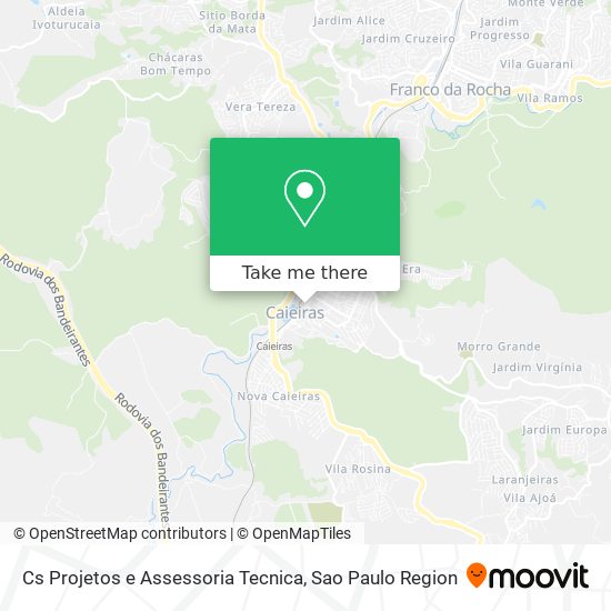 Cs Projetos e Assessoria Tecnica map