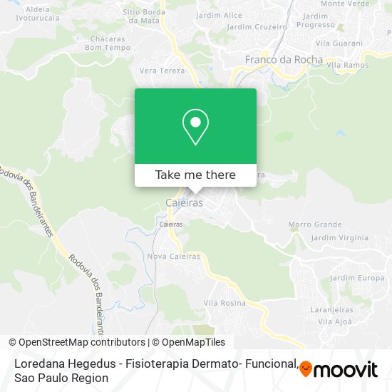 Loredana Hegedus - Fisioterapia Dermato- Funcional map