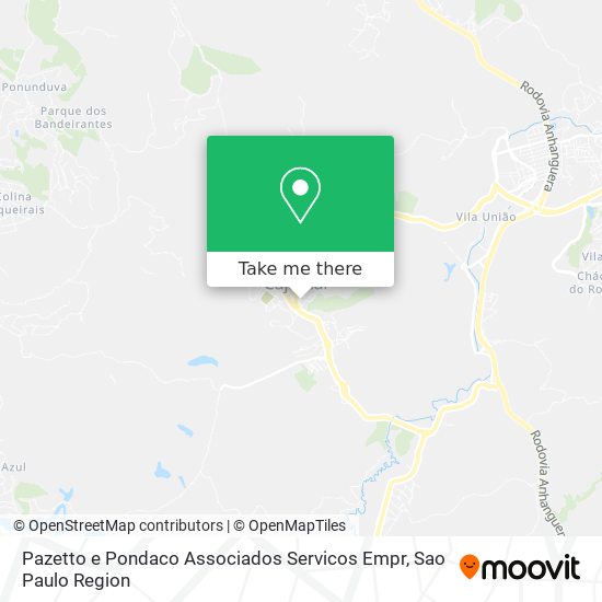 Pazetto e Pondaco Associados Servicos Empr map