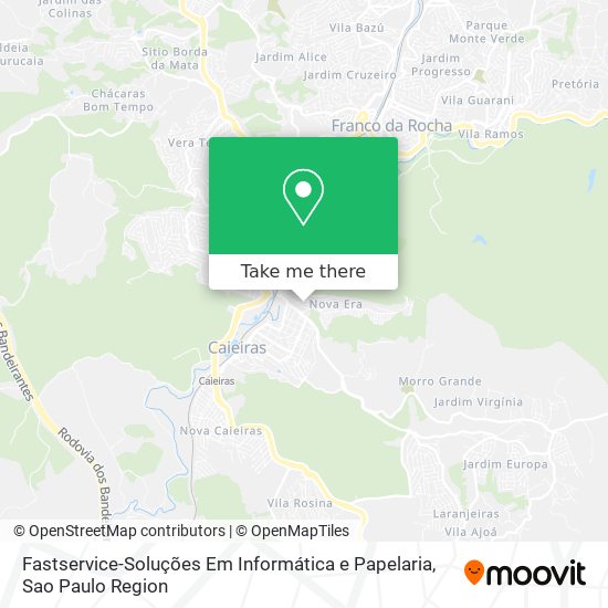 Fastservice-Soluções Em Informática e Papelaria map