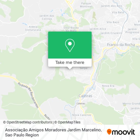 Associação Amigos Moradores Jardim Marcelino map