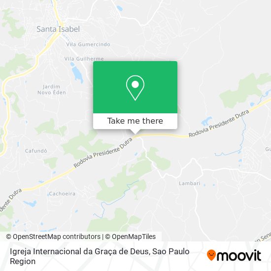 Igreja Internacional da Graça de Deus map