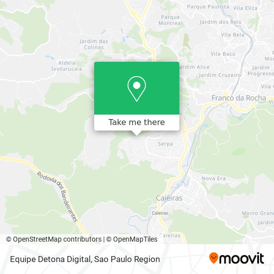 Mapa Equipe Detona Digital