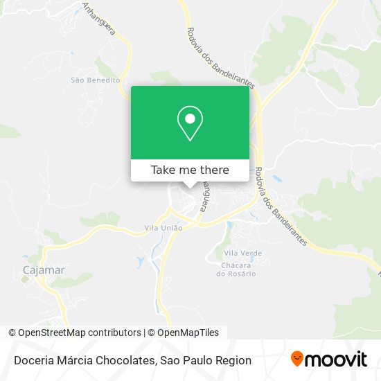 Doceria Márcia Chocolates map