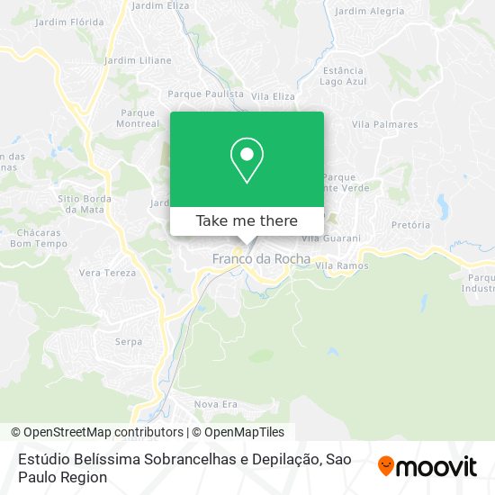 Estúdio Belíssima Sobrancelhas e Depilação map