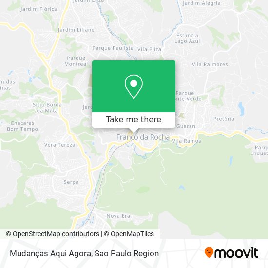 Mudanças Aqui Agora map