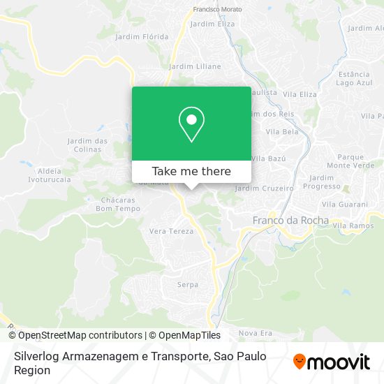 Silverlog Armazenagem e Transporte map