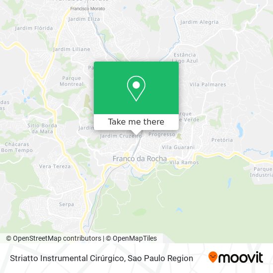 Striatto Instrumental Cirúrgico map