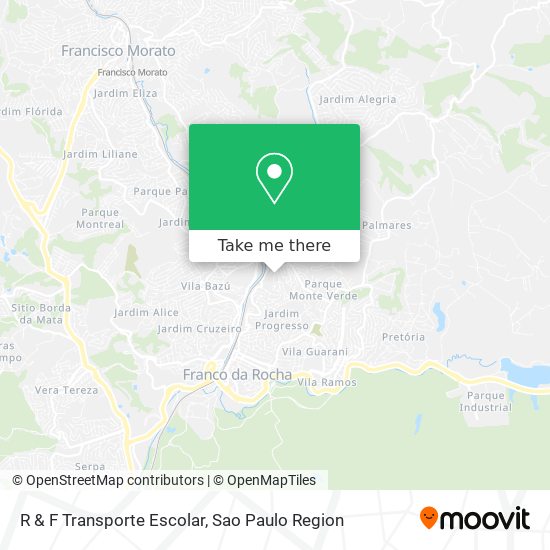 R & F Transporte Escolar map