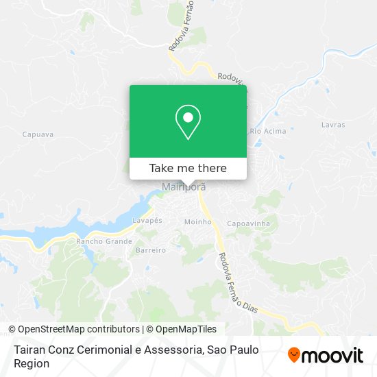 Tairan Conz Cerimonial e Assessoria map