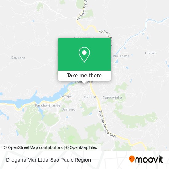 Drogaria Mar Ltda map