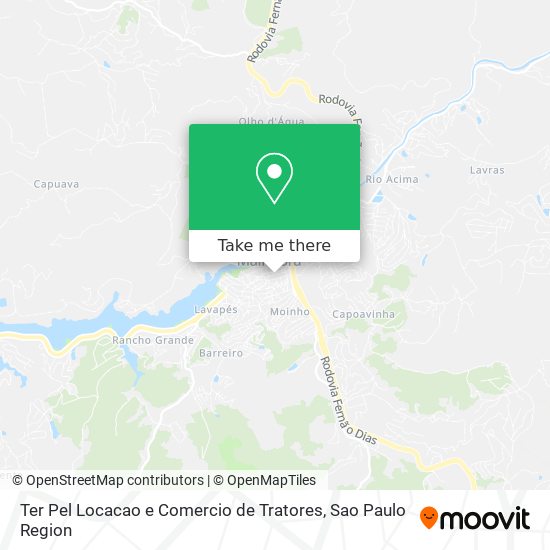 Ter Pel Locacao e Comercio de Tratores map