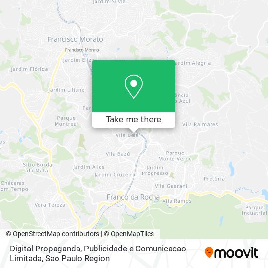Digital Propaganda, Publicidade e Comunicacao Limitada map