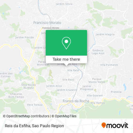 Mapa Reis da Esfiha