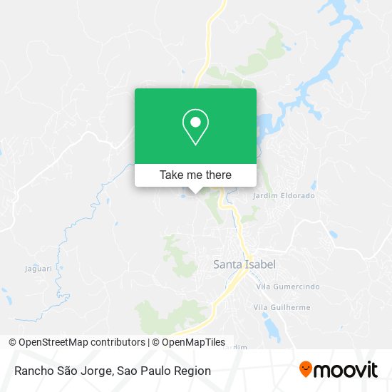 Rancho São Jorge map
