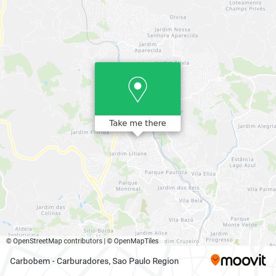 Mapa Carbobem - Carburadores