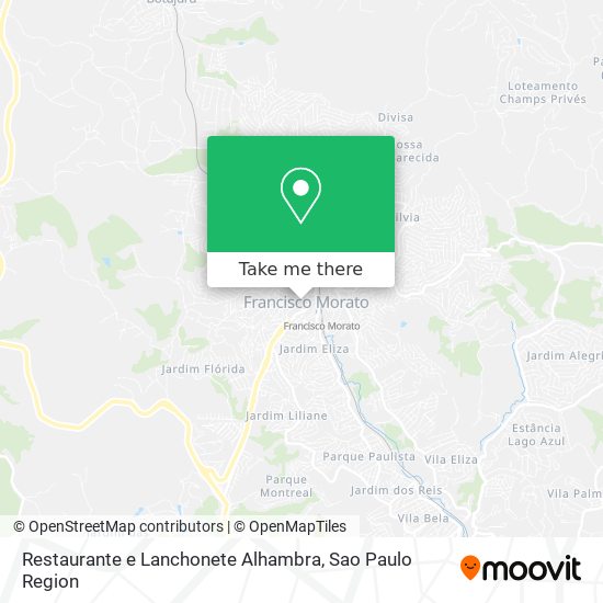 Restaurante e Lanchonete Alhambra map