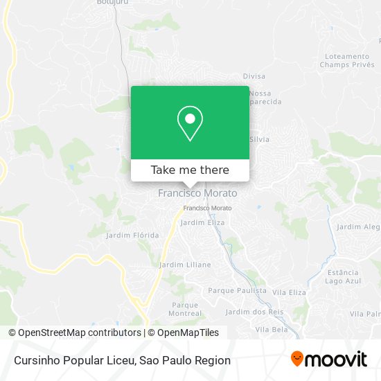 Cursinho Popular Liceu map