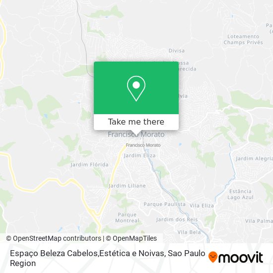 Espaço Beleza Cabelos,Estética e Noivas map