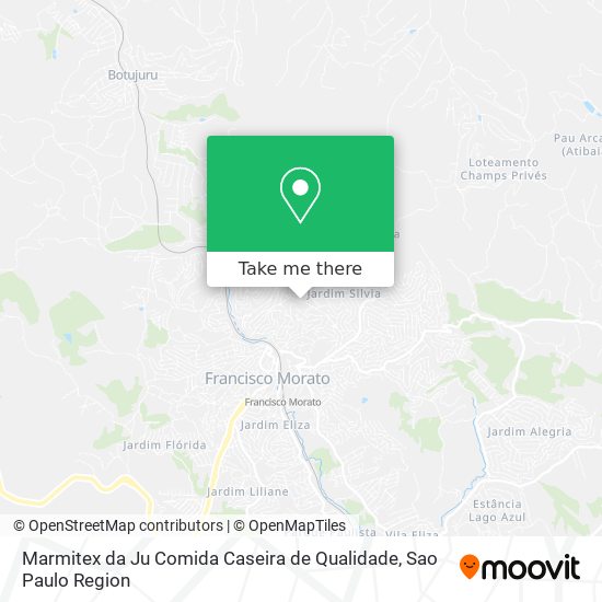 Marmitex da Ju Comida Caseira de Qualidade map