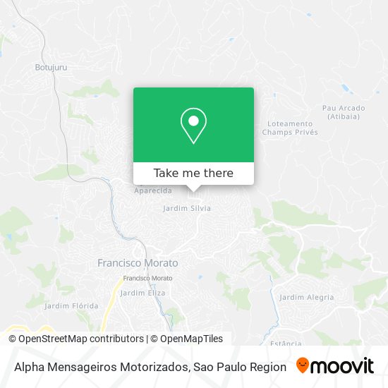 Alpha Mensageiros Motorizados map